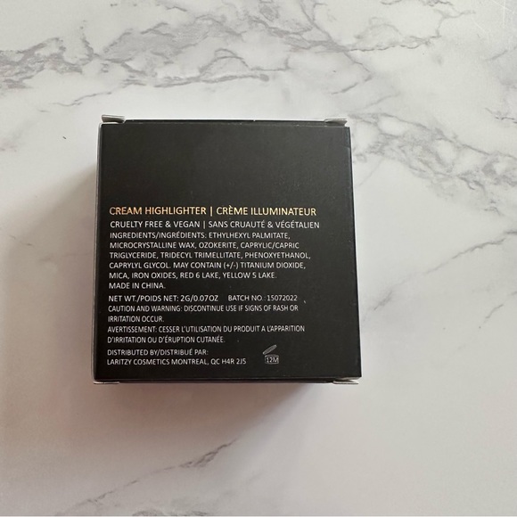 Laritzy Cosmetics New In Box Cream Rose-Gold Highlighter in Virtue 2G/.07oz - Picture 5 of 6